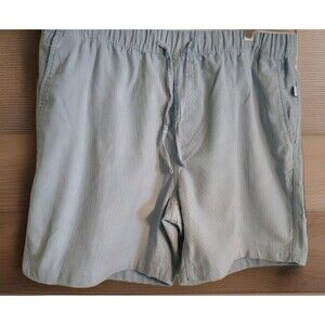 Onia Men's Corduroy Shorts Size XXL Blue Drawstring Pull On Pockets Cotton